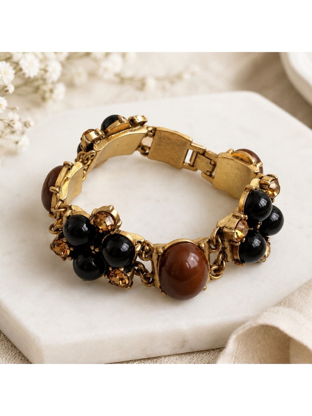 J. Crew Gold-Tone Statement Bracelet